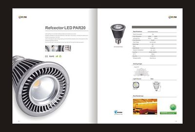 LED灯饰产品画册 从创意设计到精美印刷的全流程展示