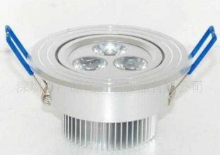 供应LED天花灯外壳及配件 现代照明的核心组件